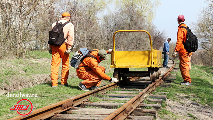 Подготовка к новому сезону Детская железная дорога Государственное предприятие Донецкая железная дорога Донецкая народная республика