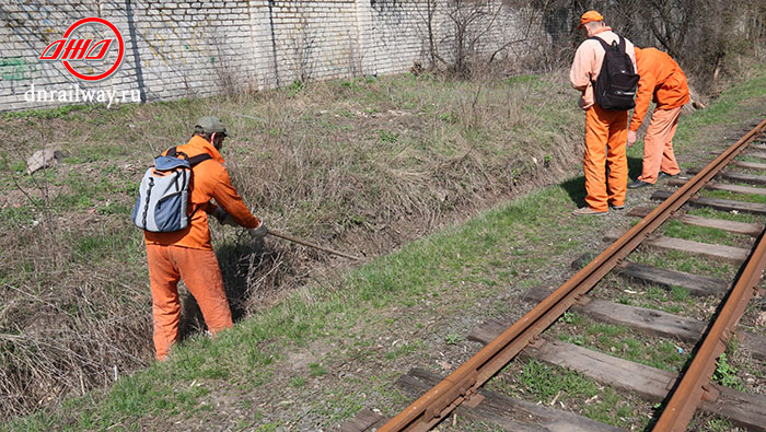 Подготовка к новому сезону Детская железная дорога Государственное предприятие Донецкая железная дорога Донецкая народная республика