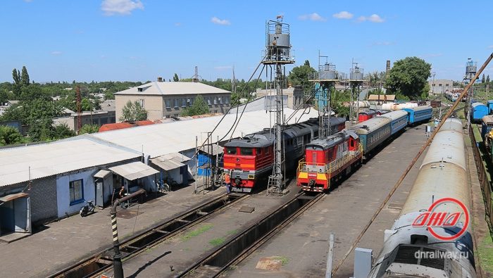 Осмотр поезда ГП Донецкая железная дорога Донецкая Народная республика