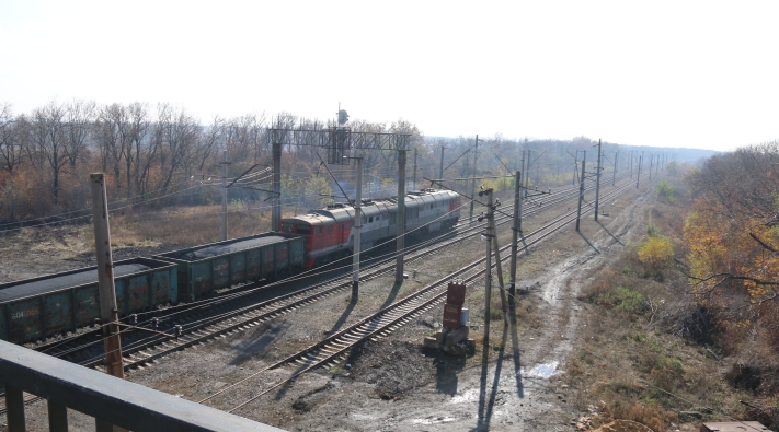 Поезд грузовой перегон вагоны уголь осень утверждение порядок сдачи экзамены право управления тяговый состав Государственное предприятие Донецкая железная дорога Донецкая Народная Республика