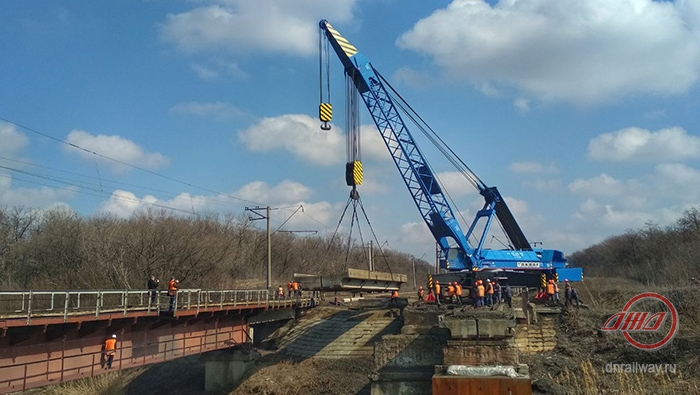 Ремонт железнодорожных путей ГП Донецкая железная дорога