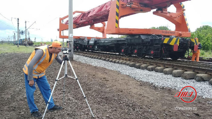 Железнодорожный путь Служба пути Государственное предприятие Донецкая железная дорога Донецкая народная республика