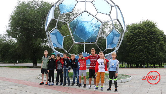 Футбол дети ГП Донецкая железная дорога Донецкая народная республика