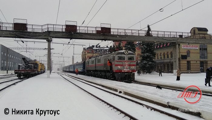 Дебальцево поезд зима Пассажирская служба Государственное предприятие Донецкая железная дорога Донецкая народная республика