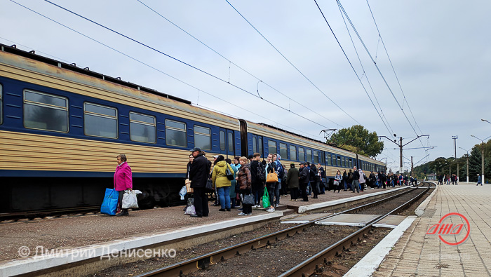 Электричка Пассажирская служба Государственное предприятие Донецкая железная дорога Донецкая народная республика