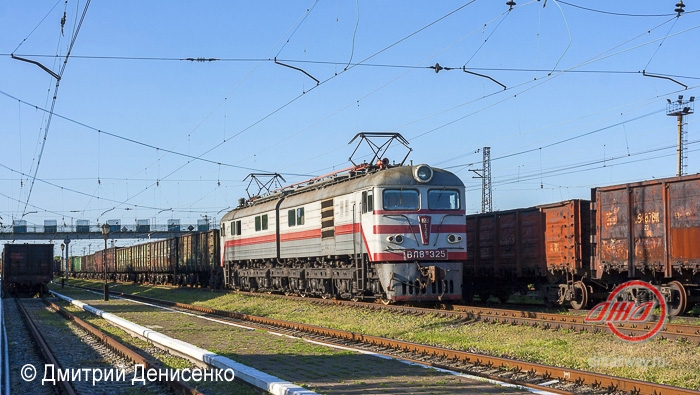 Поезд ВЛ8М-325 станция Рутченково Служба грузовых перевозок Государственное предприятие Донецкая железная дорога Донецкая Народная республика