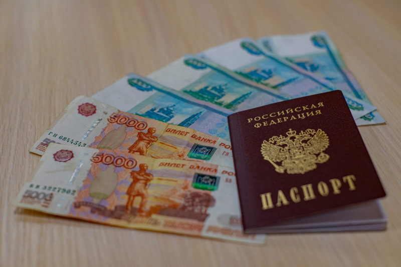 Паспорт деньги купюры рубли социальные выплаты индексация Федеральное государственное унитарное предприятие Железные дороги Новороссии Донецкая Народная Республика Российская федерация