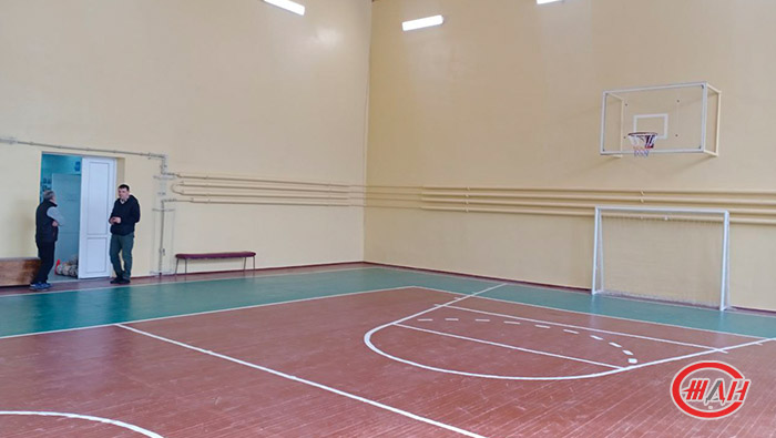Спортзал восстановление Федеральное государственное унитарное предприятие Железные дороги Новороссии Донецкая Народная Республика Российская федерация