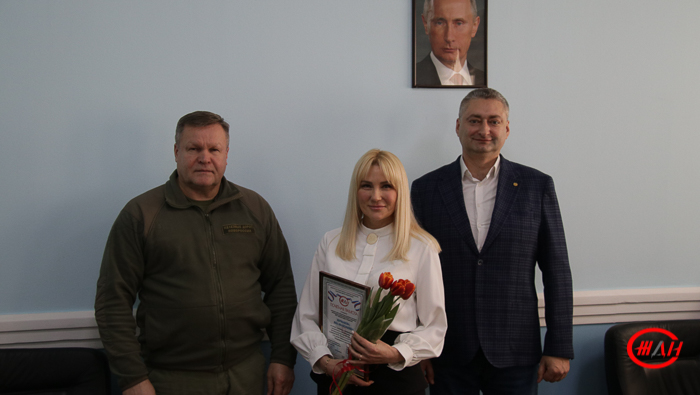8 Марта поздравление женщины награждение лучшие работницы Федеральное государственное унитарное предприятие Железные дороги Новороссии Донецкая Народная Республика Российская федерация